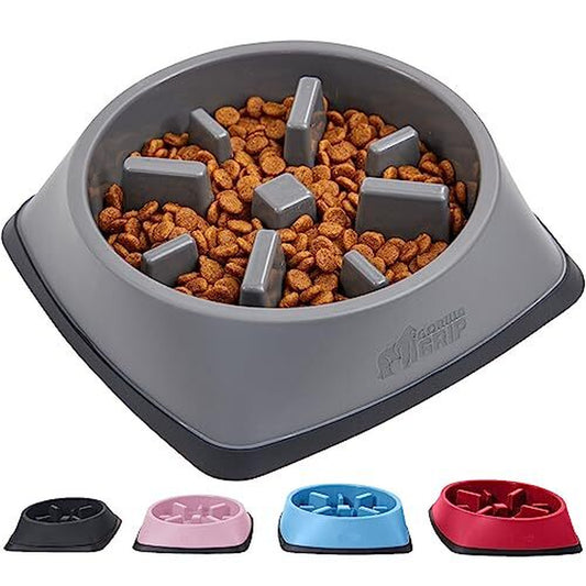 Adiestramiento De Cachorros Con Cuenco Para Perros Y Gatos Con Alimentador Lento