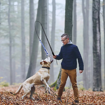 Telescopic Dog Teaser Toys Camera Pet Pole Interactive Puppy Extendable Flirt Child
